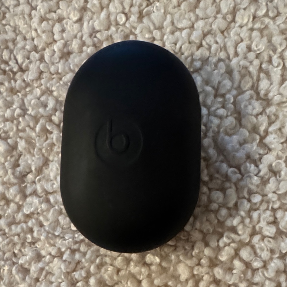 Beats Black Wireless Earbuds Case with Headphones